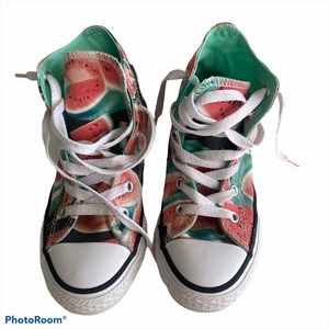 Chuck Taylor All Star Watermelon Hi Tops Juniors 12